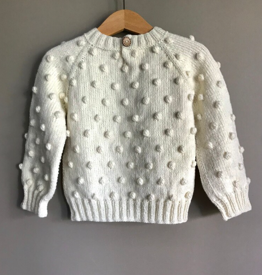 Knit Popcorn Sweater